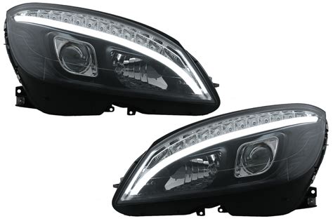 Led Headlights Tube Light For Mercedes C Class W S