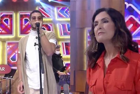 VÍDEO Arthur Aguiar canta no Encontro e reação de Fátima Bernardes