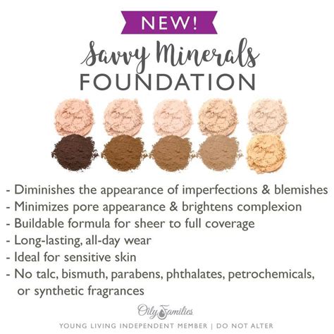 Savvy Minerals Makeup Products By Young Living Savvy Minerals