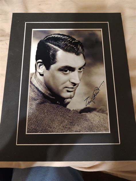 Cary Grant Signed Photo Reprint Ebay