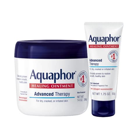 Amazon.com : Aquaphor Healing Ointment Advanced Therapy Skin Protectant Skin Care Set, Body ...