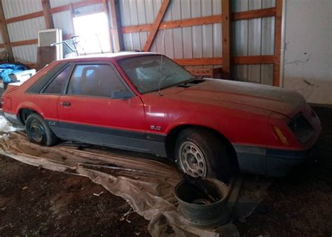 Stored 25 Years 1985 Ford Mustang Gt Barn Finds