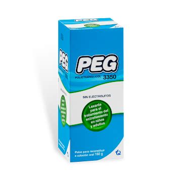 Peg Polietilenglicol Tecnoquímicas Laxante en Polvo Frasco x 160 gr