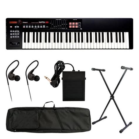 Kit Teclado Roland Sintetizador Teclas Xps Capa Estofada