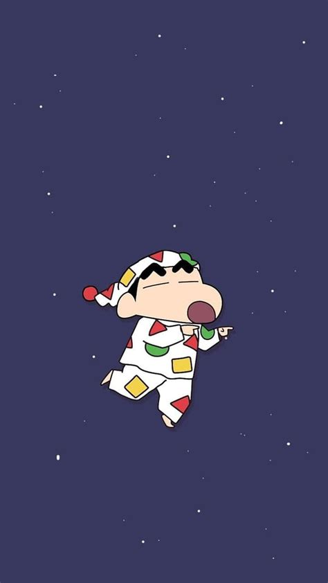 Shinchan, dreams, happy, night, star, HD phone wallpaper | Peakpx