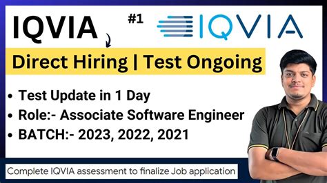 IQVIA Direct Test Hiring 2023 2022 2021 Test Update In 1 Day