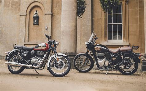 Motorrad Vergleich Royal Enfield Shotgun Vs Royal Enfield