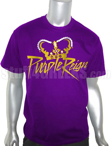 Omega Psi Phi Purple Reign Screen Printed T Shirt Purple