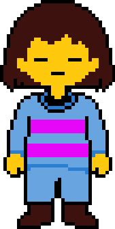 Undertale Frisk Battle Sprite