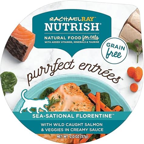 Rachael Ray Nutrish Purrfect Entrees Natural Wet Cat Food Wild Caught