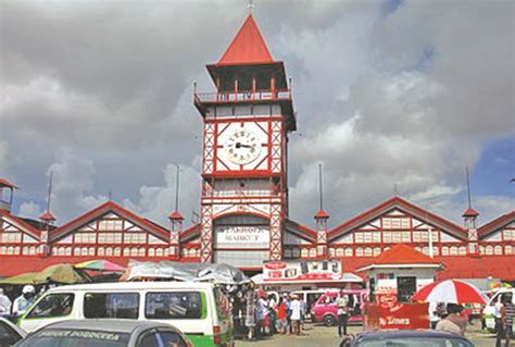 Stabroek Market clock remains unrepaired - Guyana Times