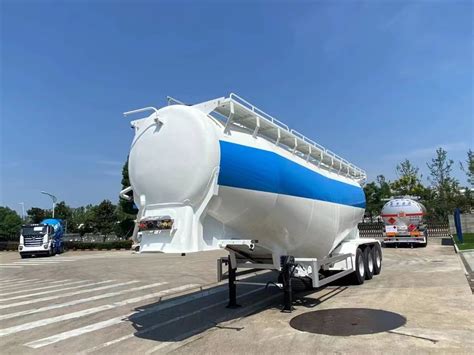 China 2024 Brand New 3 Axle 40ton 50ton V Type Bulk Cement Tank Fly Ash