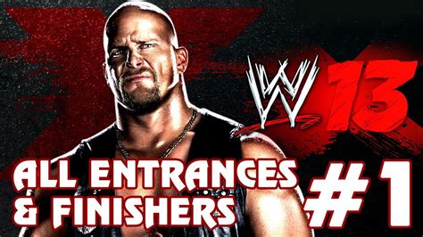 Wwe All Entrances Finishers True Hd Quality Youtube