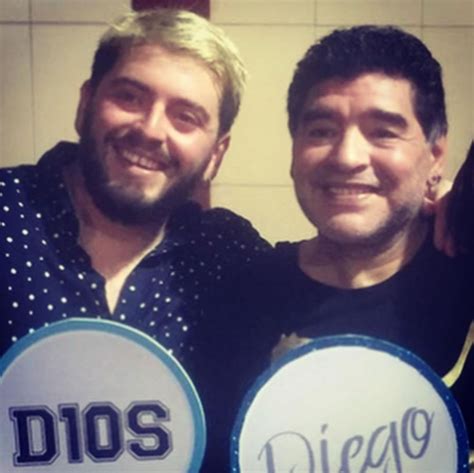 Diego Maradona Jr Abatido Por La Muerte De Su Padre Necesité 29 Años