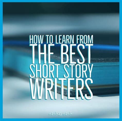 How To Learn From The Best Short Story Writers