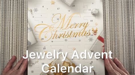 Jewelry Advent Calendar Christmas Edition 24 Days Of Jewelry Unboxing