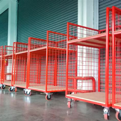 Industrial Trolleys For Industrial Warehouse And Production Area