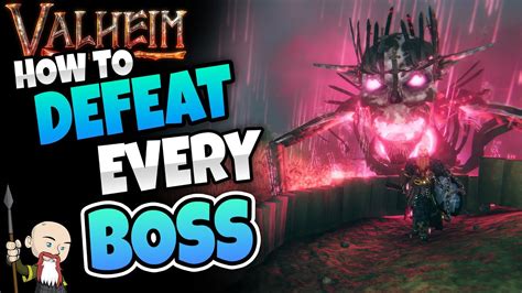 How To Defeat Every Mob Boss In Valheim Easily Youtube