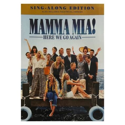 Mamma Mia Sing Along Edition Disc Cover Onlycase S Are Available