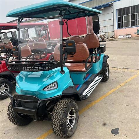 4 Person 60V Electric Lifted Golf Cart Off Road Buggy With Lead Acid