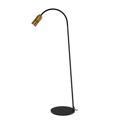 Neo Floor Led Golvlampa Dimbar M Ssing Svart Lamp Se