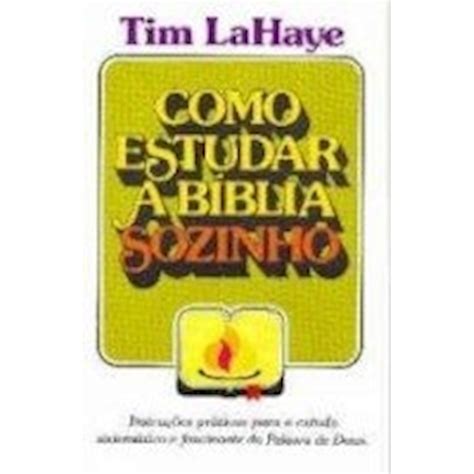 Livro Como Estudar A B Blia Sozinho Bet Nia Livros Livraria Evang Lica