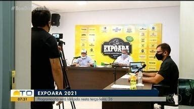 Bom Dia Tocantins Programação da Expoara 2021 deve ser lançada nesta