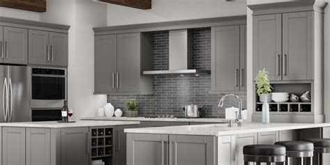 Top 12 Gray Kitchen Cabinets Backsplash Ideas From Unica Concept