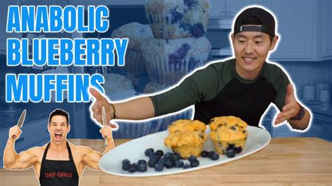 Greg Doucette Anabolic Cookbook L Blueberry Muffins High Protein