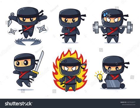 25 579 Ninja Cartoon Images Stock Photos Vectors Shutterstock