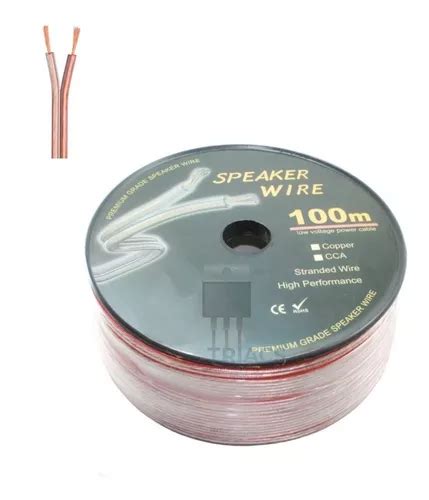 Cable Paralelo De Parlante X Awg Transparente M Cuotas Sin Inter S