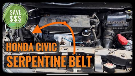 Honda Civic Serpentine Belt Replacement Cost Changing T