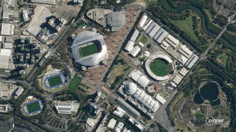 2 Women's World Cup stadiums spied from space (satellite photos) | Space