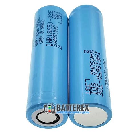 Аккумулятор 18650 Samsung INR 32E 3200mah Купить аккумулятор 18650