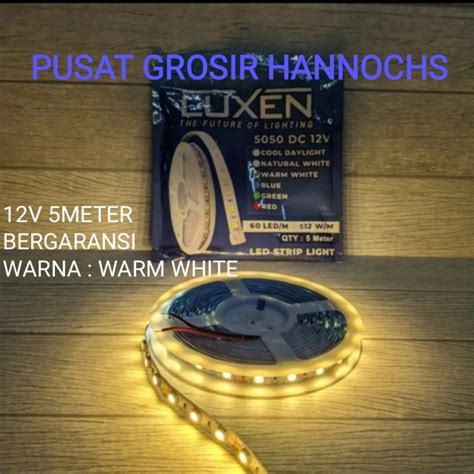 Jual Lampu Led Strip Dc V Luxen Led Strip Meter Warm