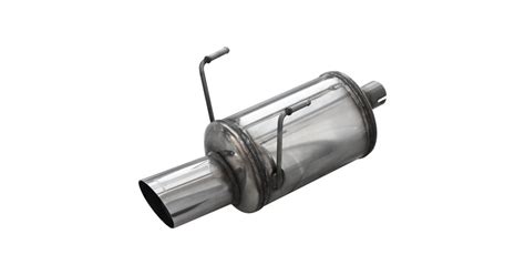 Inoxcar Exhaust Rear Silencer 1X90 RALLY FIAT 500 Restyling After 2013