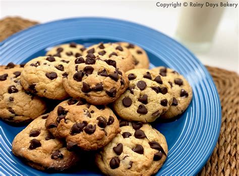 Chocolate Chip Cookies Rainy Days Bakery