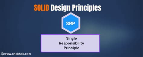 Understanding The Solid Principle Single Responsibility Principle In