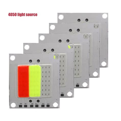 Aluminum Substrate Cob Led Light Source Bulb Chip Integrated Rgb