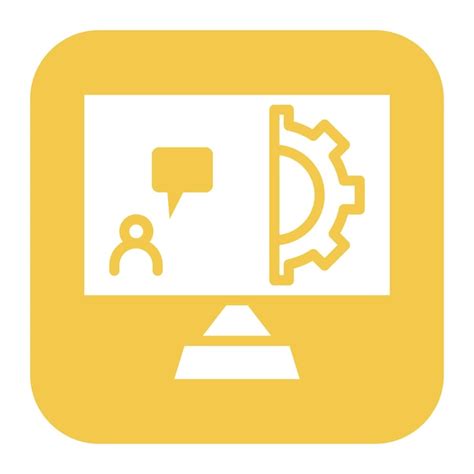 Imagen Vectorial Del Icono Del Taller Virtual Se Puede Utilizar Para El