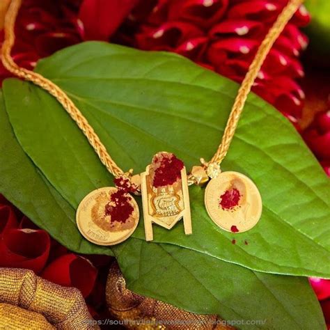 How To Decorate Thali Dollar South Indian Mangalyam Designs