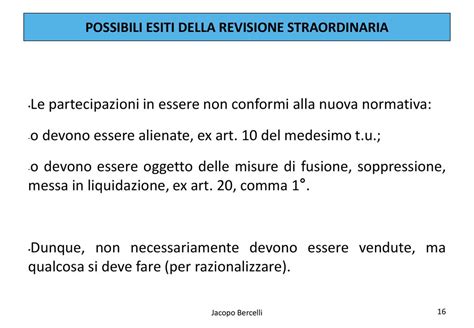 Le Società A Partecipazione Pubblica Nel Nuovo Testo Unico Ppt Scaricare