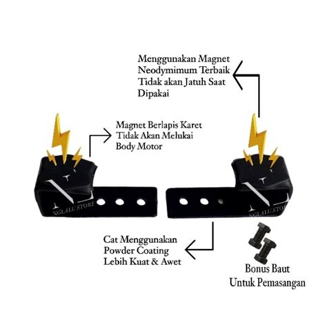 Jual Dudukan Plat Nomor Magnet Vespa Sprint Primavera Lx S Dan Gts