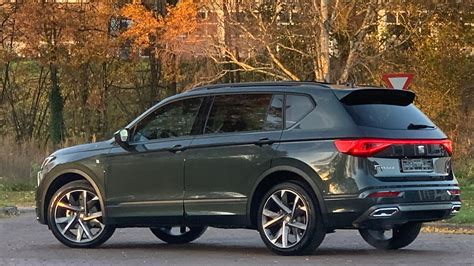 Seat New Tarraco Fr In K Dark Camouflage Inch Machined Walk