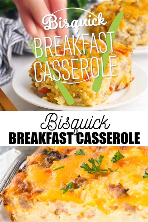 This Bisquick Breakfast Casserole Is Loaded With Wholesome Homemade