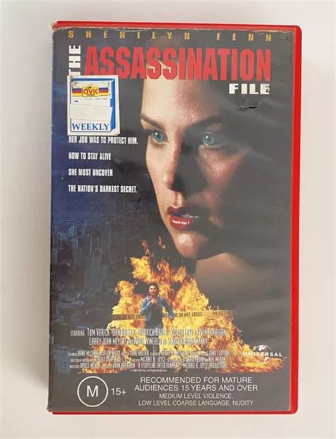 The Assassination File Vhs Cic Taft Video Big Box Ex Rental Tape