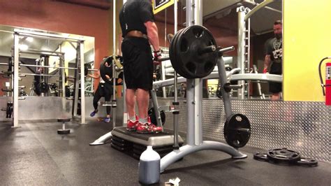 Elevated Rdl On Smith Machine Thompson Nutrition Training Youtube