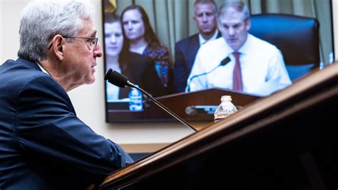 Merrick Garland Testifies Garland Rebuffs Republicans Efforts To Reveal Details On Hunter