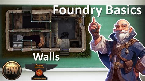 Foundry Vtt Basics Walls Youtube