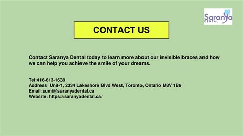 Ppt Invisible Braces In Toronto Powerpoint Presentation Free